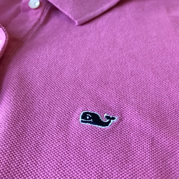 Vineyard Vines Pink Polo T-Shirt - Picture 6 of 6